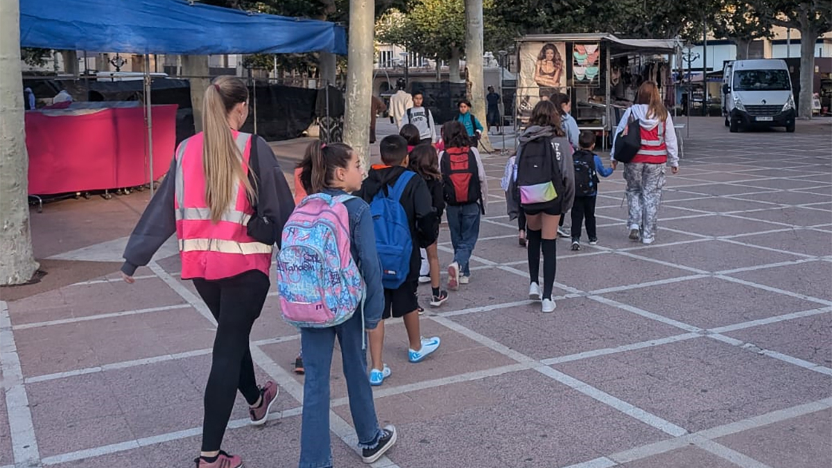 Tàrrega lança serviço de acompanhamento de crianças à escola pelo segundo ano