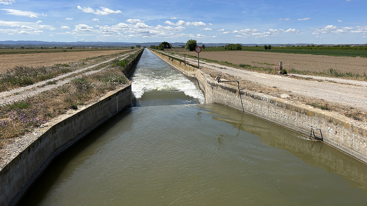 Os Canais d’Urgell abrirão irrigação em 25 de março