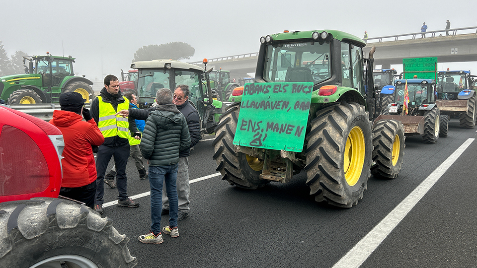 Resposta massiva do campesinato de Lleida ao apelo da Plataforma 6F