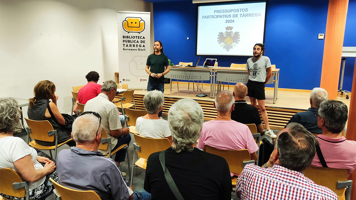 Foram escolhidos os projetos finalistas dos orçamentos participativos de Tàrrega