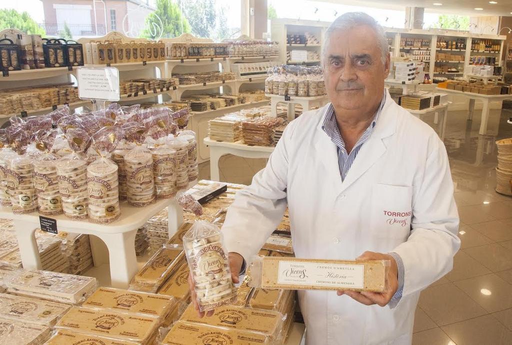 Ángel Velasco, proprietário da Torrons Vicens